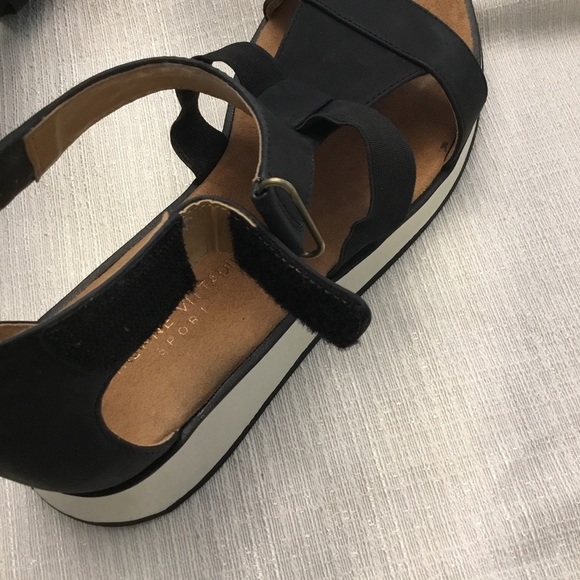 Adrienne Vittadini Sport Mabelle Wedge Sandals Size 9.5 - Picture 8 of 12